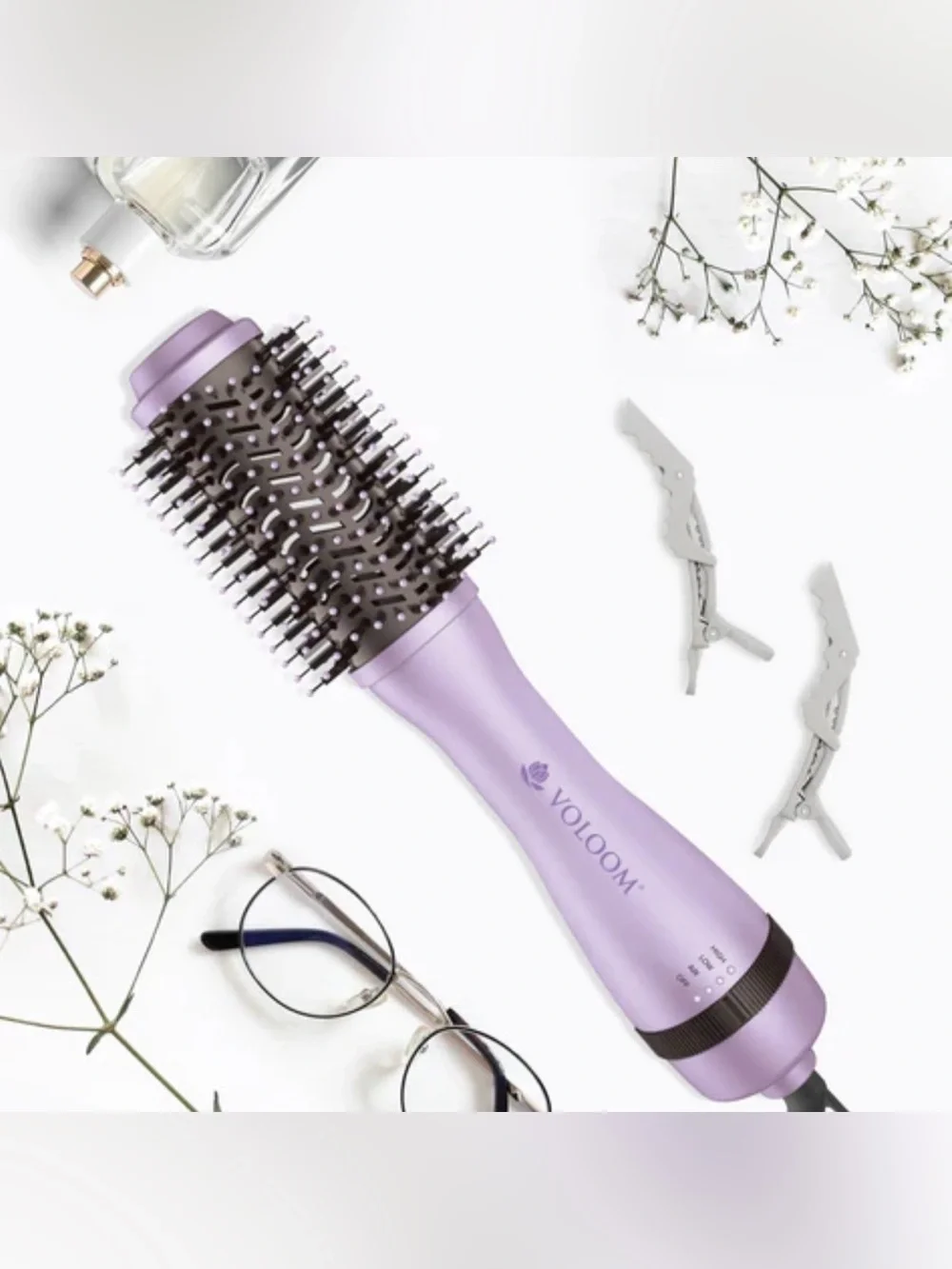 VOLOOM triple play dryer brush for drying/styling/smoothing NIB